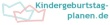 Neu im Netz: Kindergeburtstag-Planen.de