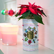 Ein origineller &Uuml;bertopf f&uuml;r den Weihnachtsstern